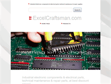 Tablet Screenshot of excelcraftsman.com